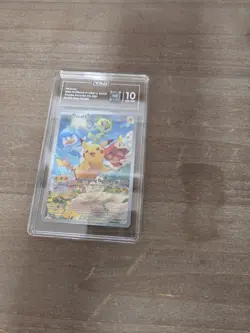 Pikachu 2023 Pokemon SVP EN-SV Black Star 027 Promo Card #027 Tag 10 - Image 1