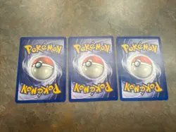 Lot Of 3 Cards Wizards Flareon 19/64 Jungle Regular Rare 70 HP English Unlimited - Image 2