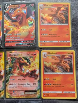Pokemon Tcg Charizard V EX Lot 15 Cards - Image 4