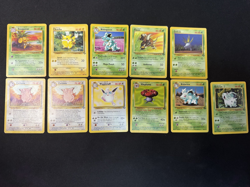 Pokemon Card TCG Jungle Set Card Lot of 11 Vintage WoTC Cards - Image 1