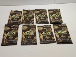 8X Star Wars CCG Jabba’s Palace Trading Cards 1998 Decipher Sealed Booster Pack - Image 1