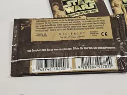8X Star Wars CCG Jabba’s Palace Trading Cards 1998 Decipher Sealed Booster Pack - Image 3