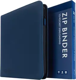 Vault X 12 Pocket Zip Binder, 480 Cards, Exo-Tec Material, 20 Side-Loading Pages - Image 1