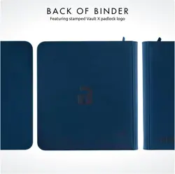 Vault X 12 Pocket Zip Binder, 480 Cards, Exo-Tec Material, 20 Side-Loading Pages - Image 5
