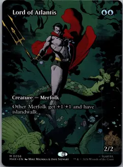 Lord of Atlantis (Borderless) M Marvel Universe Eternal-Legal 56 NM - Image 1