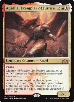 Aurelia, Exemplar of Justice M Guilds of Ravnica 153 NM - Image 1