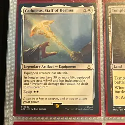 MTG Caduceus, Staff of Hermes Universes Beyond Assassin's Creed 0002 Rare EA - Image 1