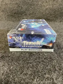 MTG Tarkir Dragonstorm Play Booster Box (Sealed Dented Box) AS-IS No Returns - Image 3