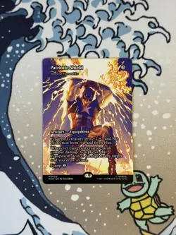 MTG Marvel Super Heroes Patriotic Shield Borderless - Image 1