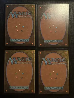 Set Of x4 Mountain FDN Foundations MTG 288/289 FULL ART BASIC LAND M/NM - Image 2