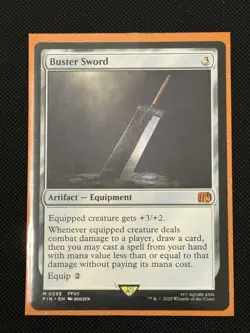 magic the gathering final fantasy buster sword - Image 1