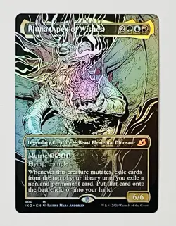 MTG Ikoria Lair of Behemoths Illuna, Apex of Wishes Showcase Foil NM - Image 1