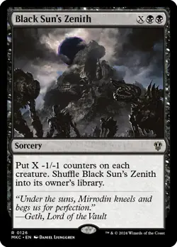 Black Sun's Zenith [Murders at Karlov Manor Commander] Near Mint - Image 1