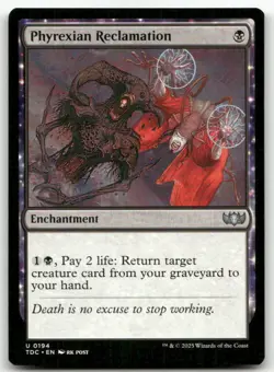 Phyrexian Reclamation #194 (NM) Tarkir Dragonstorm TDC Magic MTG - Image 1