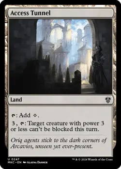 Access Tunnel [Murders at Karlov Manor Commander] Near Mint - Image 1