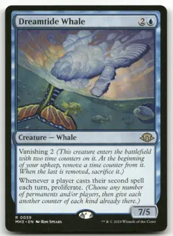 Dreamtide Whale #59 (NM) Modern Horizons 3 MH3 Magic MTG - Image 1