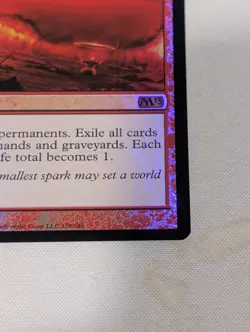 Magic: The Gathering Magic 2013 Worldfire Foil - Image 4
