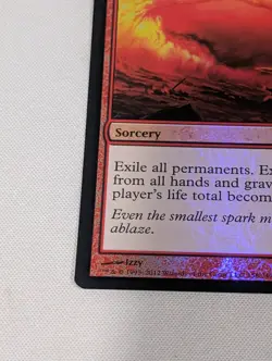 Magic: The Gathering Magic 2013 Worldfire Foil - Image 5