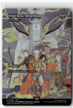 Wild Rose Rebellion - Counterspell Final Fantasy: Through the Ages Foil U 00044 - Image 1