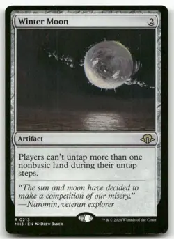 Winter Moon #213 (NM) Modern Horizons 3 MH3 Magic MTG - Image 1