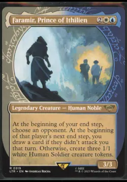 Faramir, Prince of Ithilien R 0319 Regular Showcase the Lord of the Rings MTG - Image 1