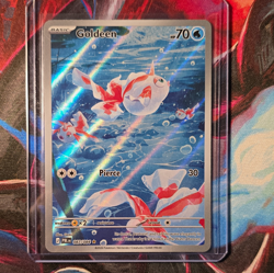 Goldeen 087/084 Pitch Black Illustration Rare Holo Pokemon TCG - Image 1