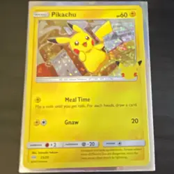 The Pokemon Company Pikachu 025/025 McDonald's 25th Anniversary Promo Holo - Image 1