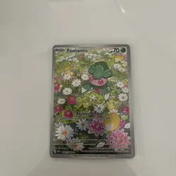 Fomantis 085/084 Illustration Rare Pokemon Pitch Black PBL NM Mint - Image 1