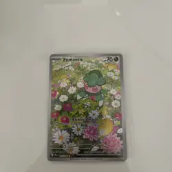 Fomantis 085/084 Illustration Rare Pokemon Pitch Black PBL NM Mint - Image 2