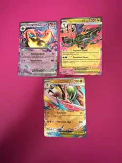 Pokemon TCG Chaos Rising Ex Bundle x3 - Image 1