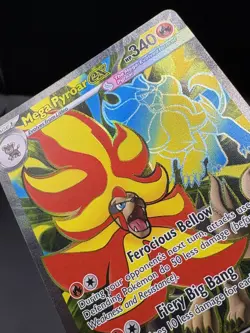 Pokemon TCG Chaos Rising 99/86 Mega Pyroar ex Double Rare NM - Image 4