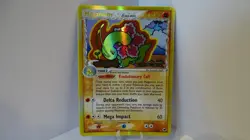 Meganium 4/101 Holo Rare Dragon Frontiers Pokemon Reverse Holo LP - Image 1