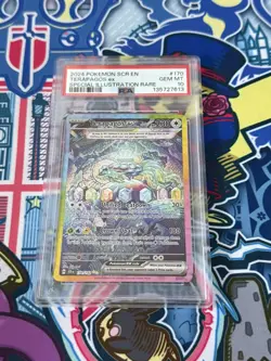Pokemon Terapagos 170/142 PSA 10 Stellar Crown - Image 1