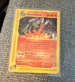 Houndoom 14/147 Aquapolis Non-Holo Rare English 2003 Vintage 80 HP - Image 1