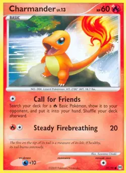 Charmander 59/99 Common Arceus Pokemon Lightly Played - Image 1
