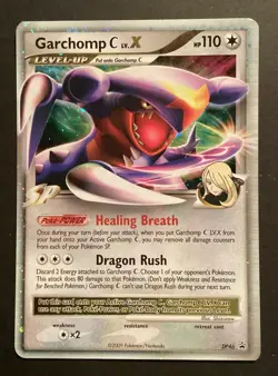 Garchomp C LV.X DP46 Holo Black Star Promo Diamond and Pearl Pokemon TCG 2009 - Image 1