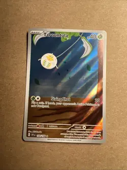 Pokemon TCG Scarlet & Violet Base Illustration Tarountula 199/198 - Image 1