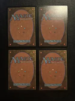 Set Of x4 Mountain FDN Foundations MTG 278/279 FOIL BASIC LAND M/NM - Image 2