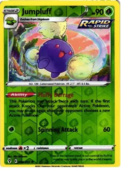Jumpluff 004/203 Holo Rare Evolving Skies Pokemon Reverse Holo Near Mint - Image 1