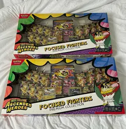Ascended Heroes Focused Fighters Premium Collection Pokemon - Image 1