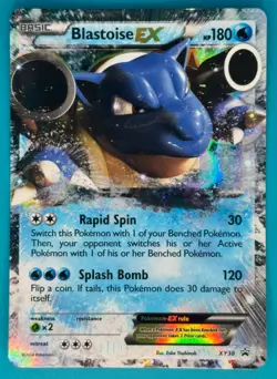 Pokemon - Blastoise EX [Promo] (XY30) *Moderately Played - MP* - Image 1
