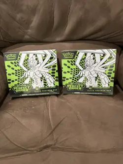 2x Perfect Order Pokemon Center EXCLUSIVE Elite Trainer Box ETB TCG - Image 1