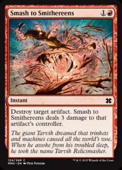 Smash to Smithereens - Light Play MTG Modern Masters 2015 - Image 1