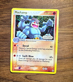Pokemon TCG Machamp 9/92 Legend Maker Holo Rare Stage 2 120 HP EN 2006 - Image 1