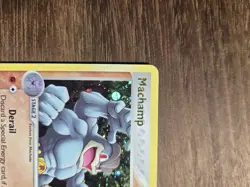 Pokemon TCG Machamp 9/92 Legend Maker Holo Rare Stage 2 120 HP EN 2006 - Image 2