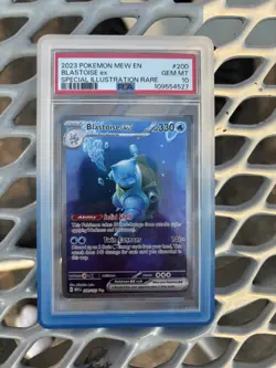 Blastoise ex 200/165 PSA 10 SIR SV 151 Holo EN 2023 Mitsuhiro Arita - Image 1