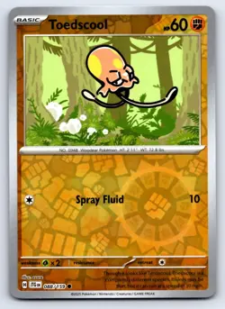 Toedscool 088/159 Common Journey Together Pokemon Reverse Holo NM/M - Image 1