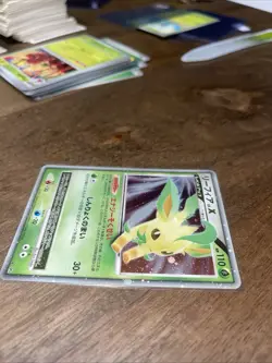 Leafeon LV.X Dp4 Dawn Dash Holo Rare Pokemon TCG Japanese 110HP Unlimited - Image 4