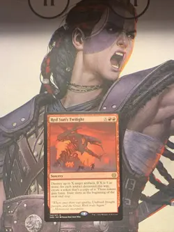 Red Sun's Twilight 145/271 Non Foil Rare Phyrexia All Will Be One MTG Near Mint - Image 1