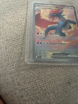 Pokemon TCG Salamence EX 187/159 Journey Together Special Illustration Rare SIR - Image 3
